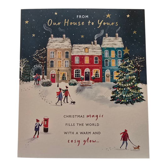 Counter Card Standard Xmas Family