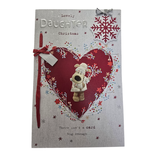 Counter Card Standard Xmas Daughter