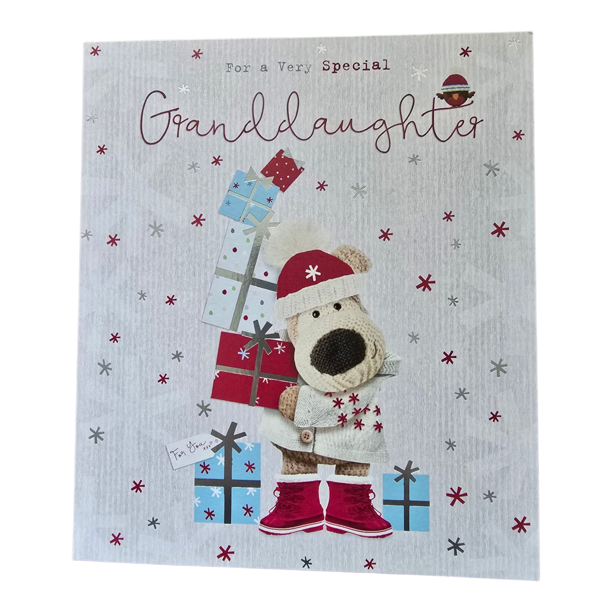 Counter Card Standard Xmas Granddaughter