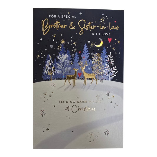 Counter Card Standard Xmas Brother &