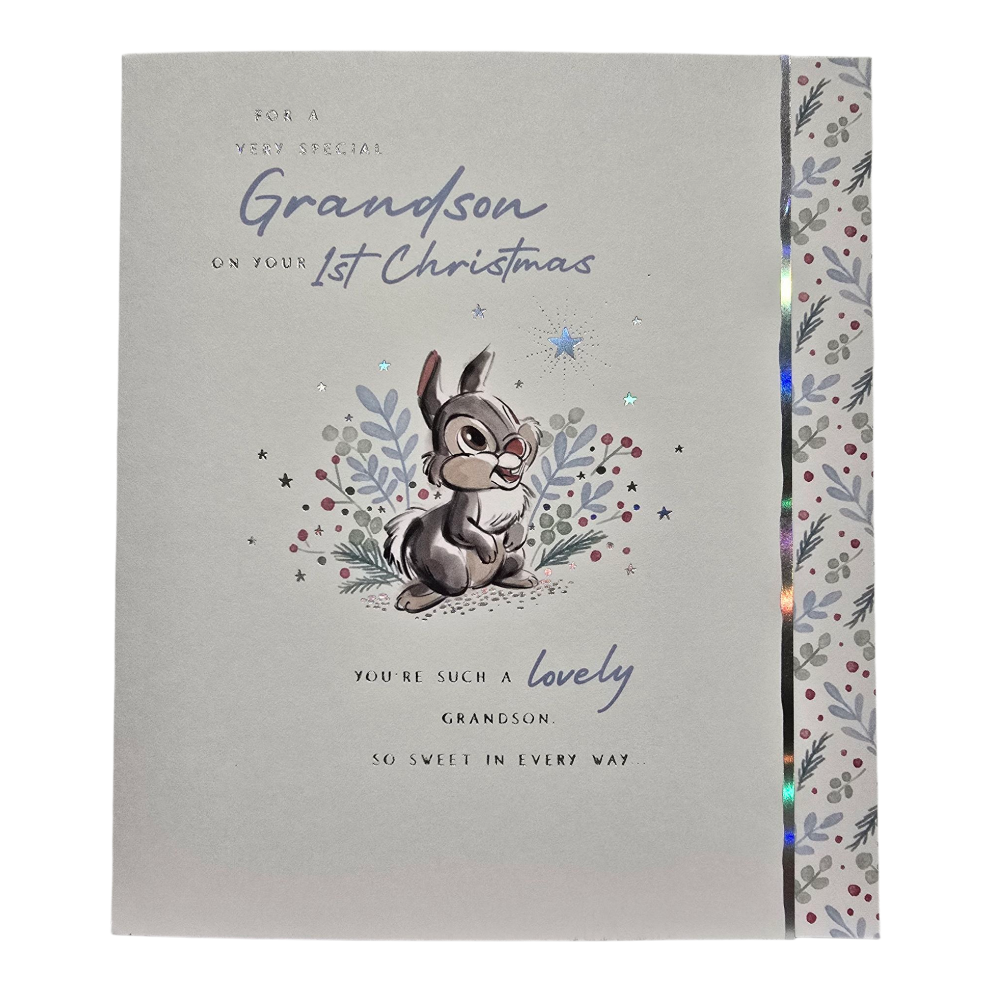 Counter Card Standard Xmas Grandson