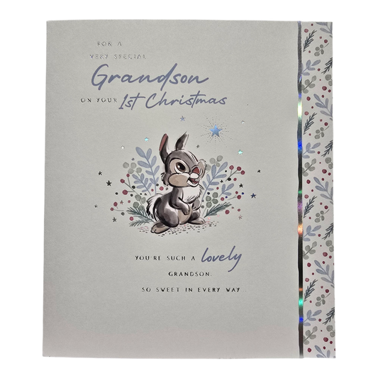 Counter Card Standard Xmas Grandson