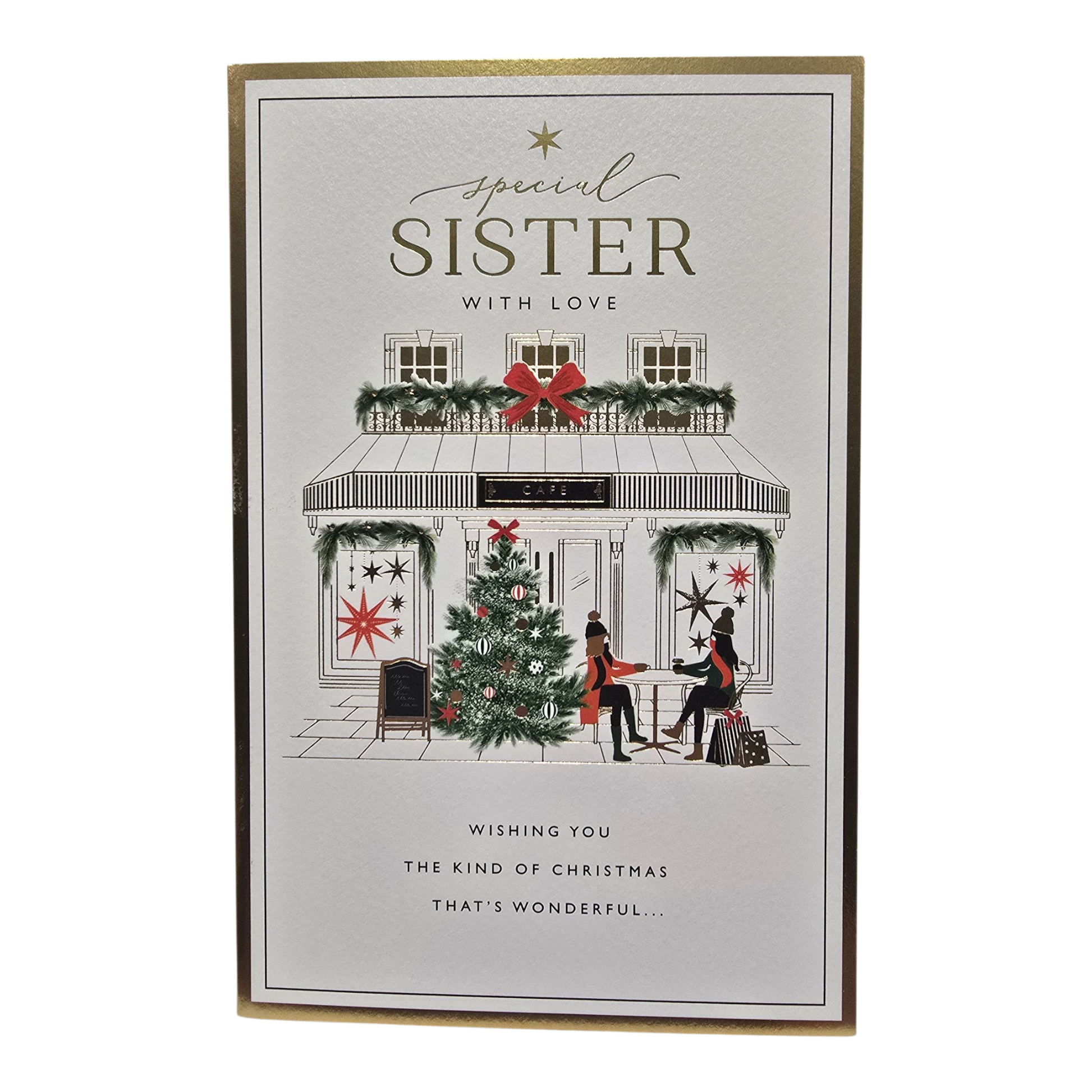 Counter Card Standard Xmas Sister