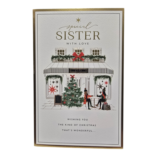 Counter Card Standard Xmas Sister