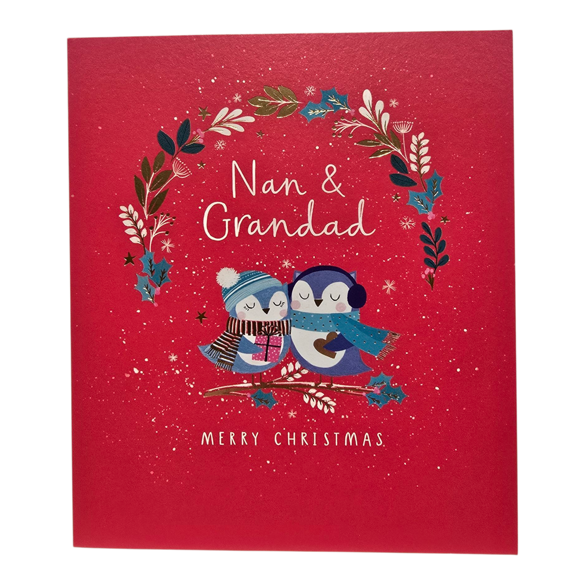 Counter Card Standard Xmas Grandparents