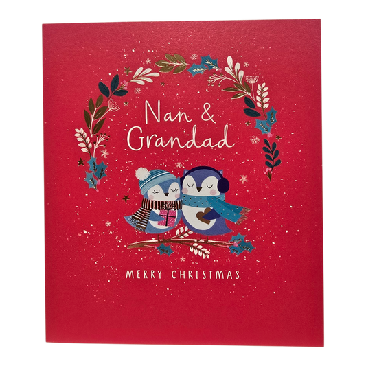 Counter Card Standard Xmas Grandparents