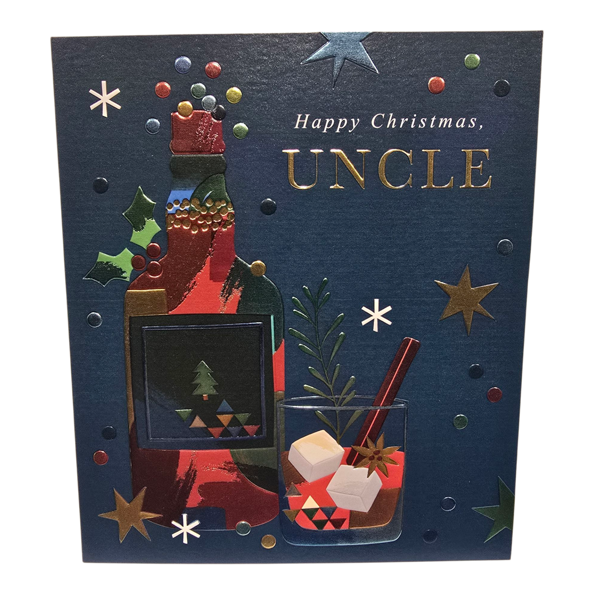 Counter Card Standard Xmas Uncle