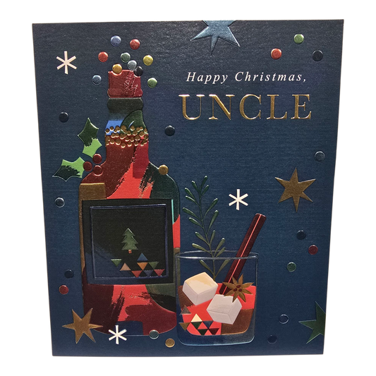 Counter Card Standard Xmas Uncle