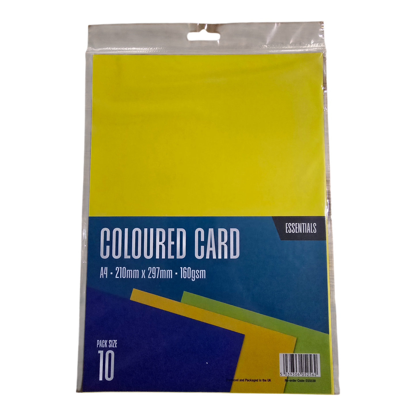 A4 Coloured Card