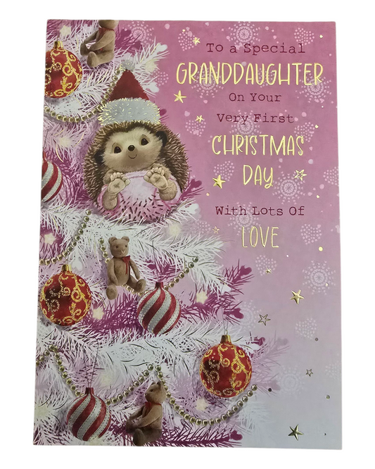Granddaughter 1st Christmas TX120