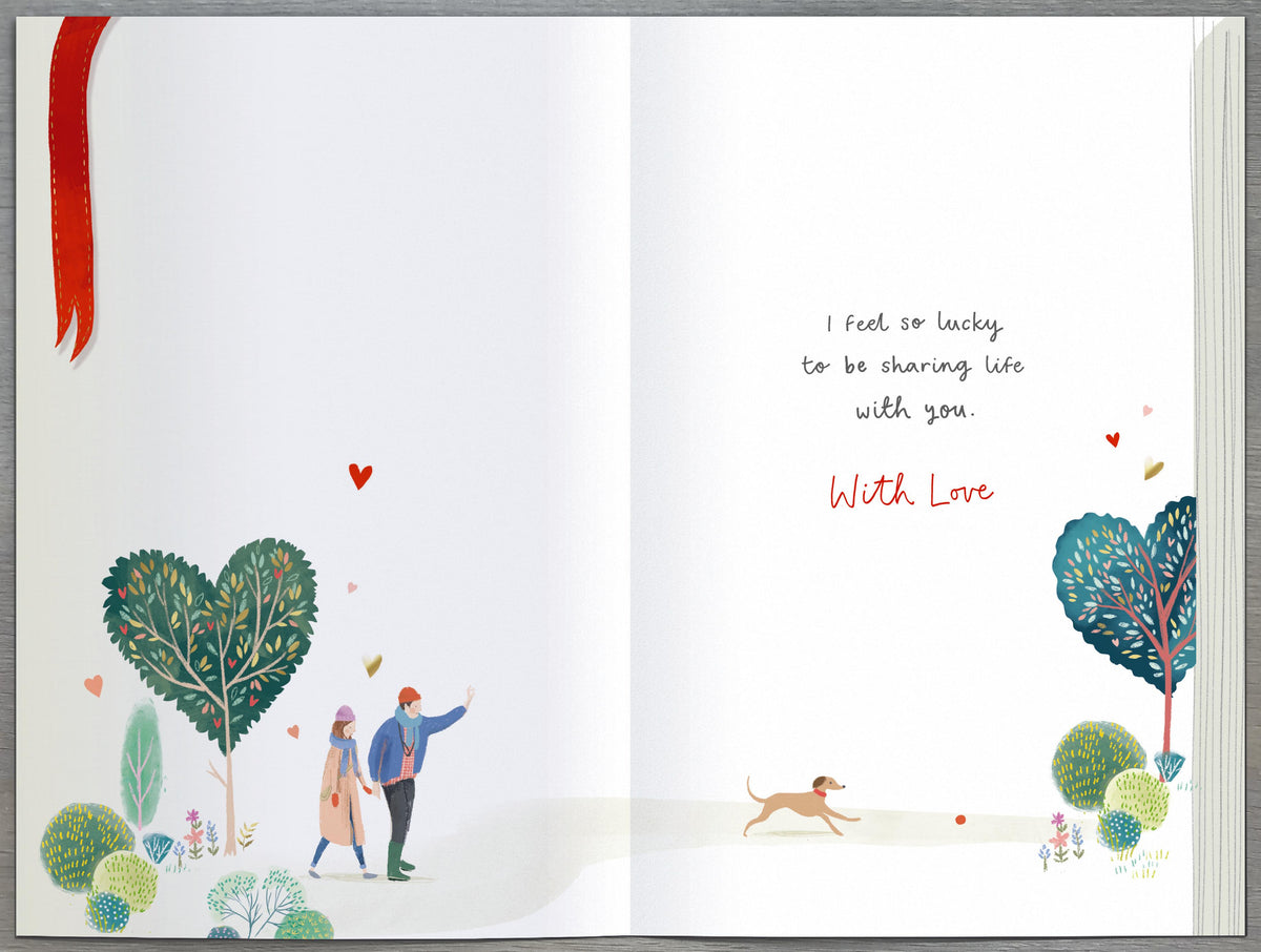 Hand Finished Greeting Cards General Wish  Carlton Core Line