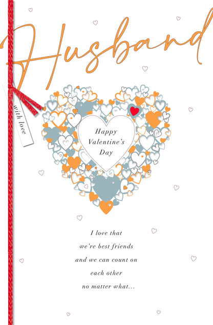 Hand Finished Greeting Cards Husband  Gibson Core Line