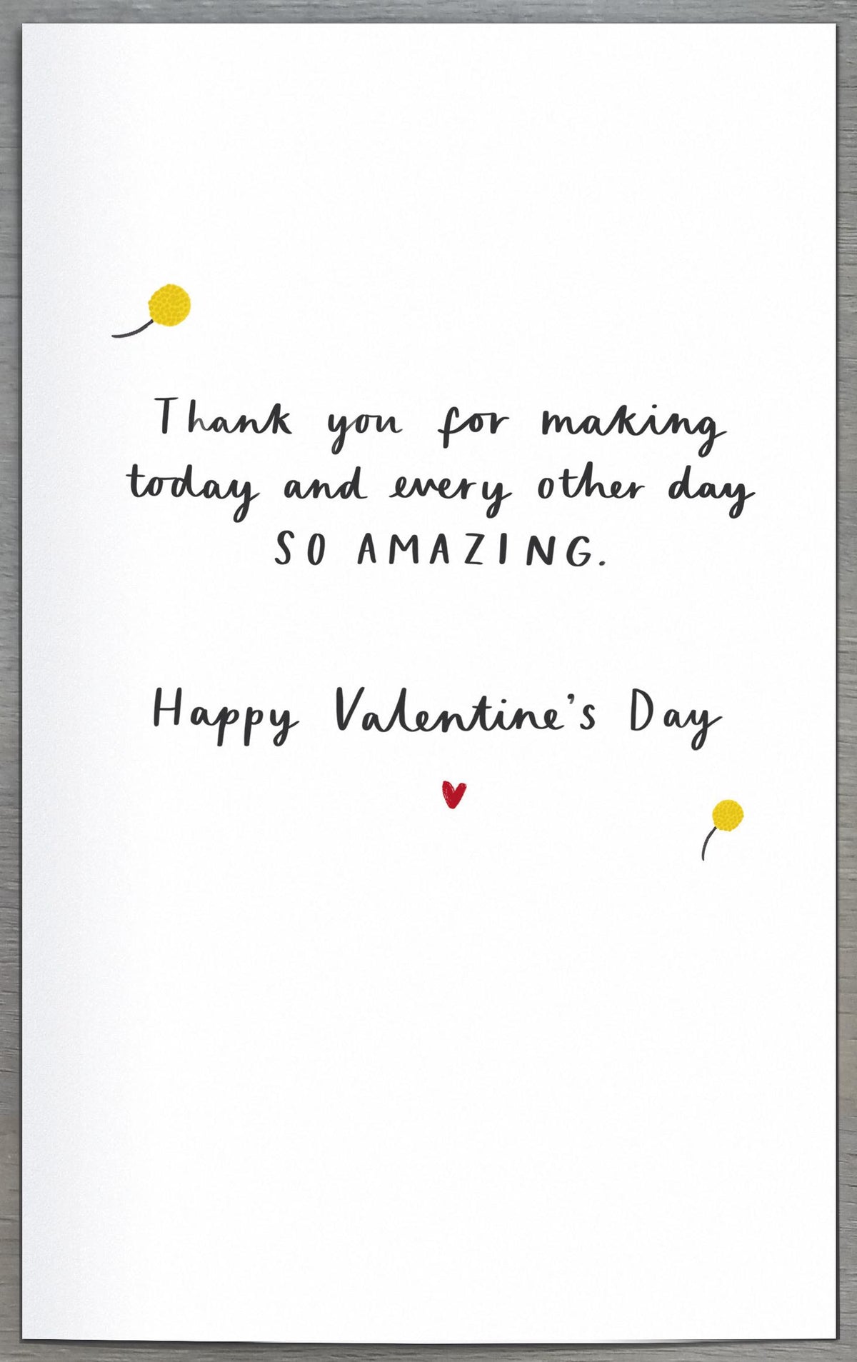 Hand Finished Greeting Cards One I Love  Gibson Core Line