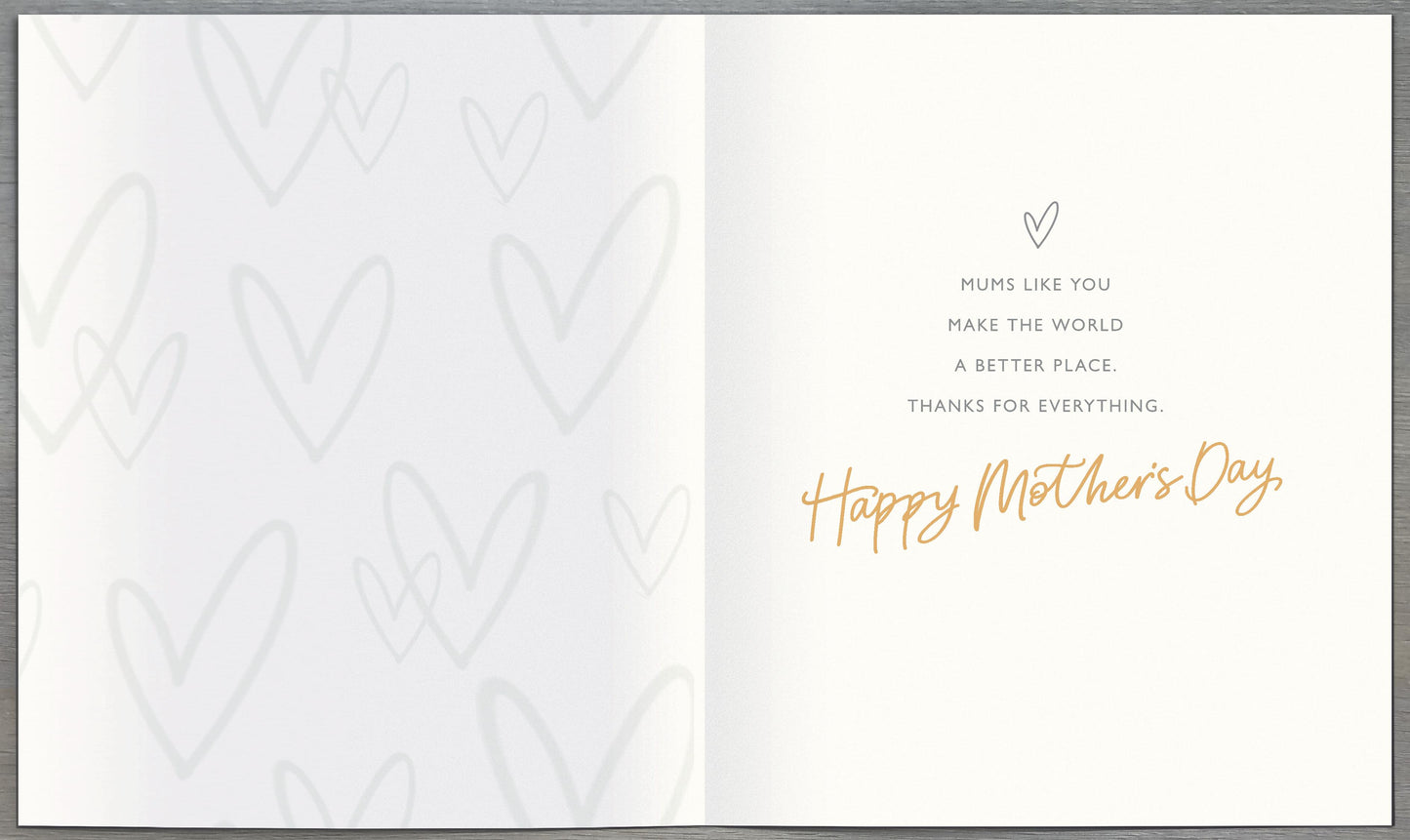 Standard Greeting Cards Mum  Carlton Core Line