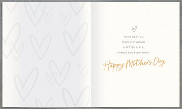Standard Greeting Cards Mum  Carlton Core Line