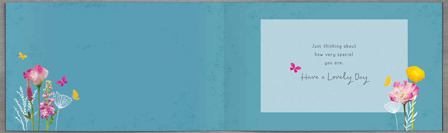 Standard Greeting Cards General Wish  Into the Meadow