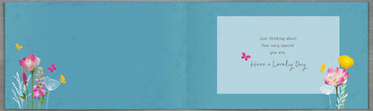 Standard Greeting Cards General Wish  Into the Meadow