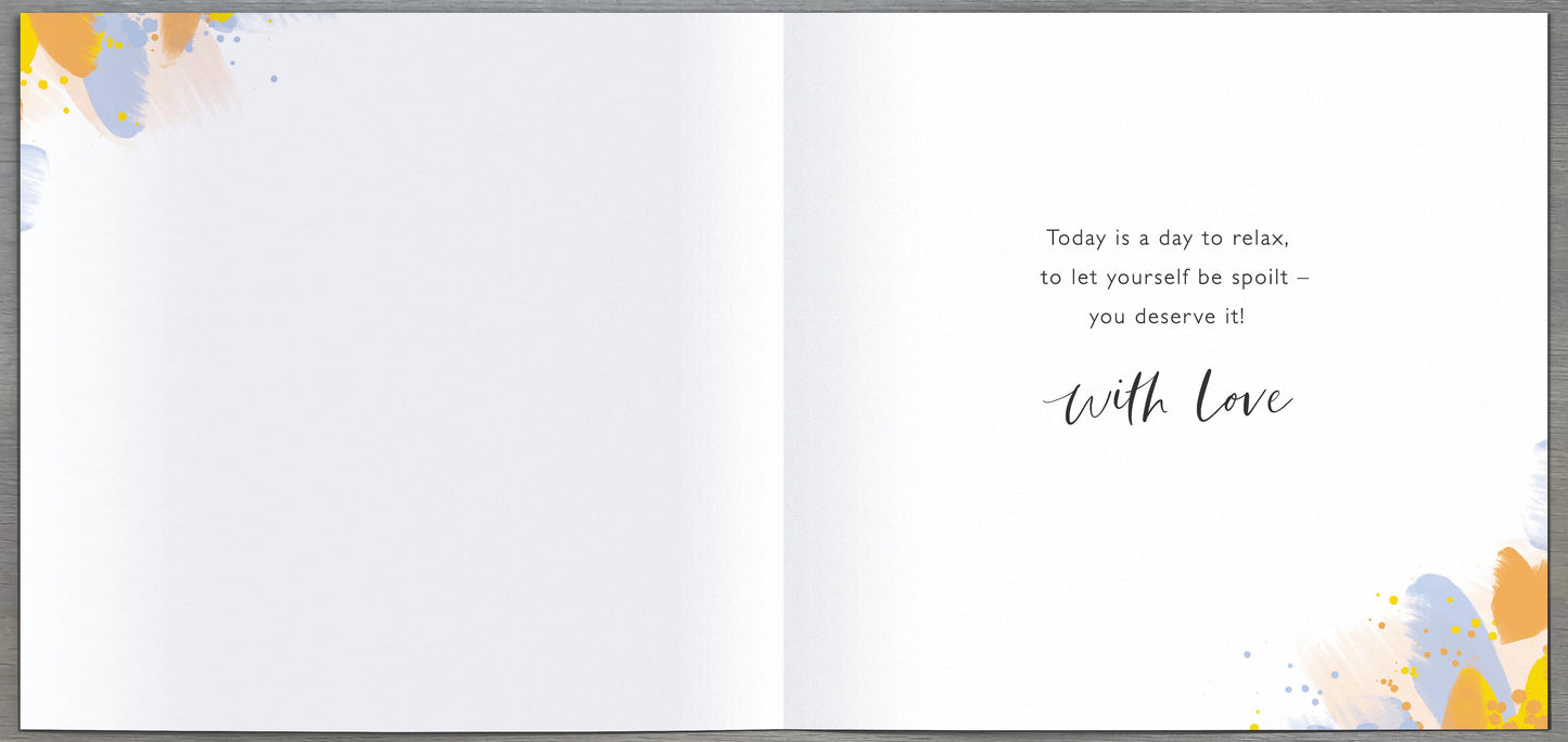 Hand Finished Greeting Cards General Wish  Carlton Core Line