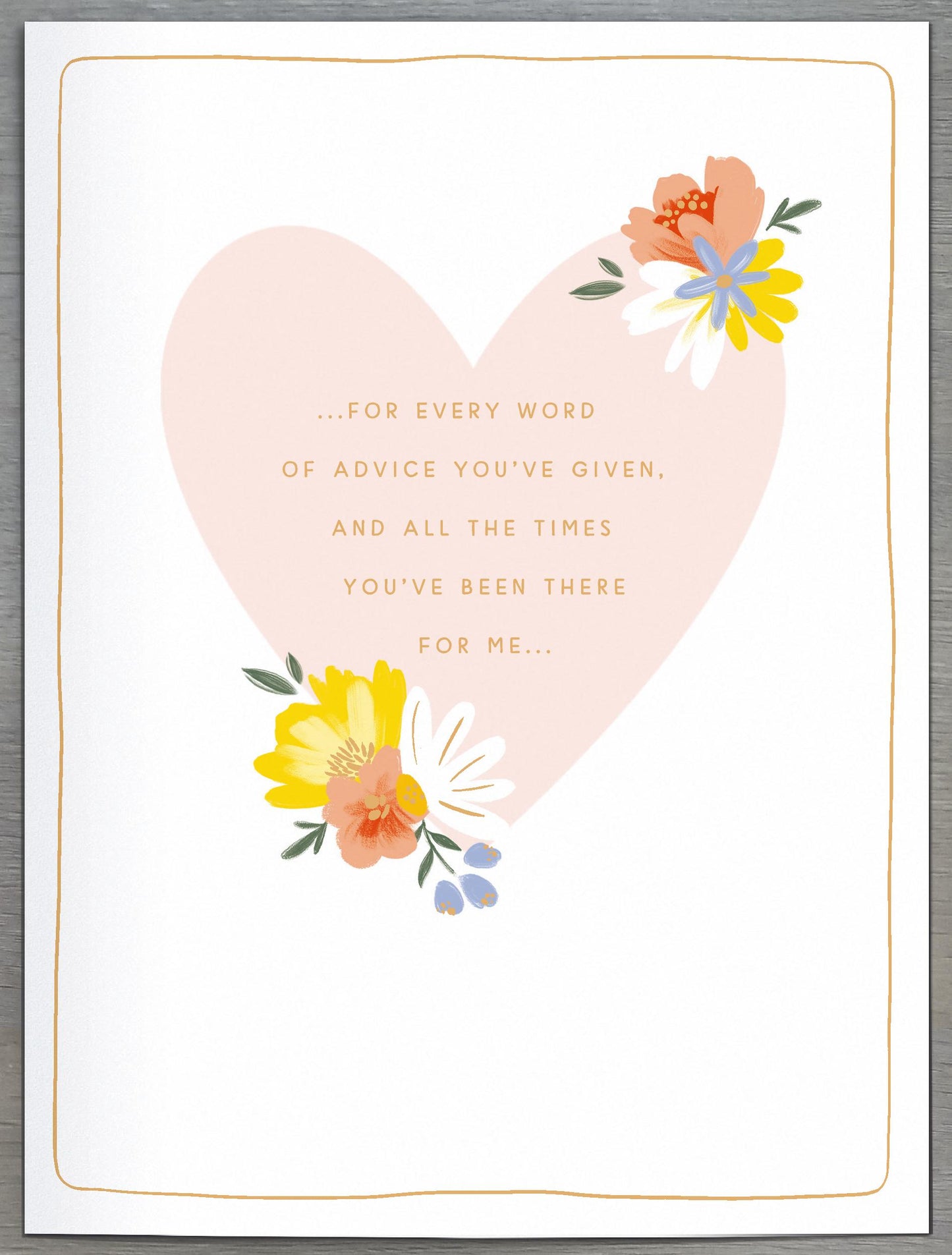 Hand Finished Greeting Cards General Wish  Gibson Core Line