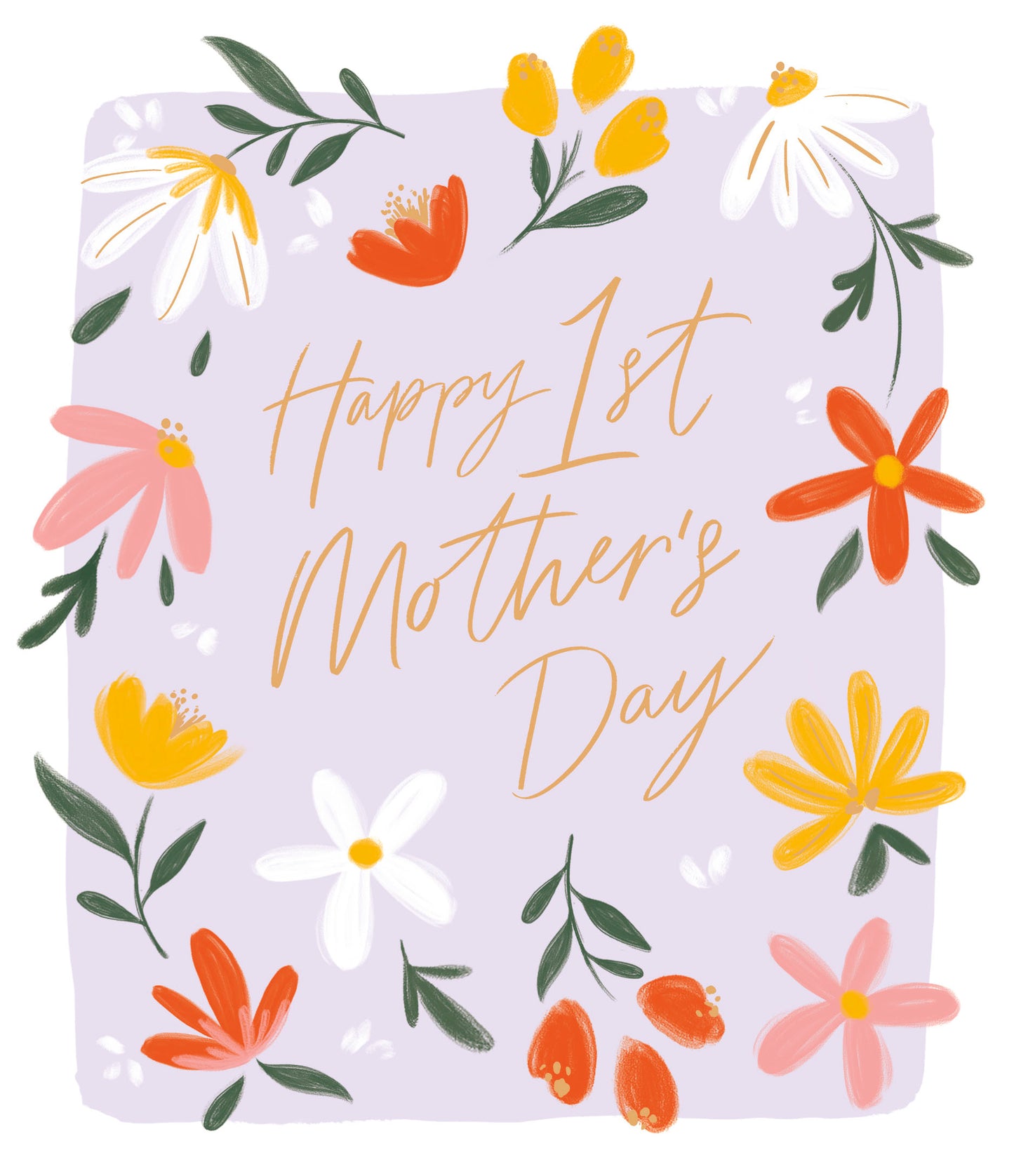 Standard Greeting Cards First Mothers Day  Carlton Core Line