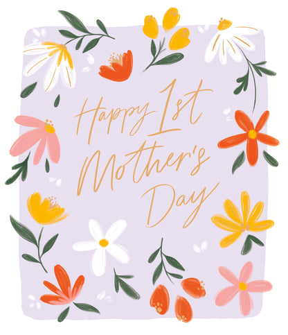 Standard Greeting Cards First Mothers Day  Carlton Core Line