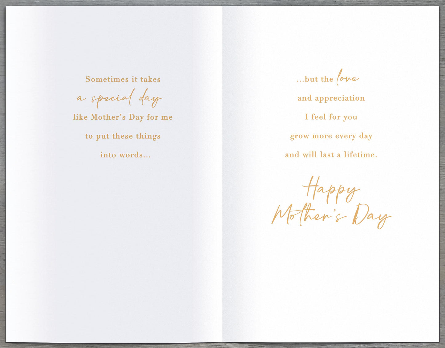 Hand Finished Greeting Cards Mam  Gibson Core Line