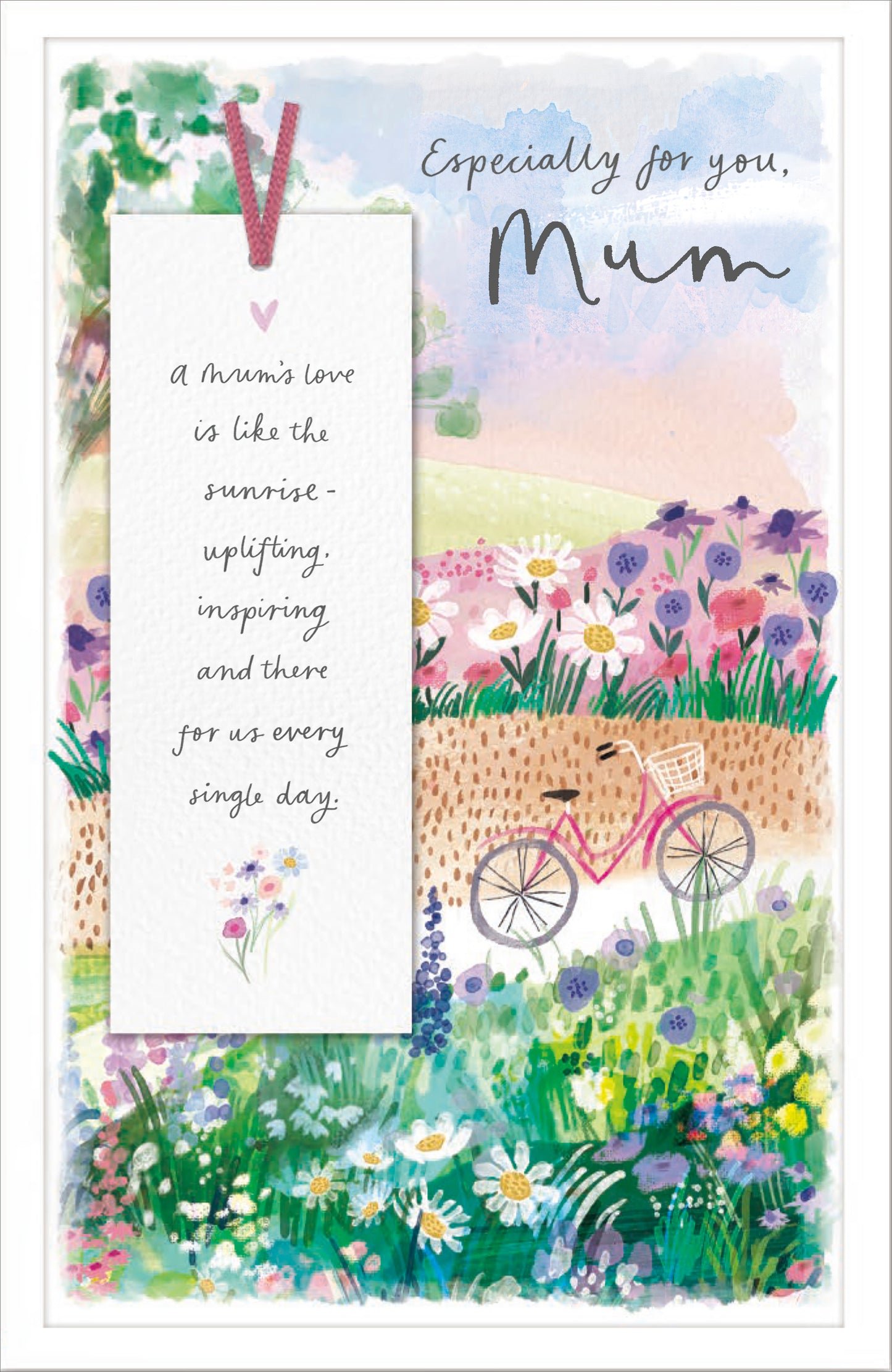 Hand Finished Greeting Cards Mum  Gibson Core Line