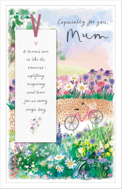Hand Finished Greeting Cards Mum  Gibson Core Line