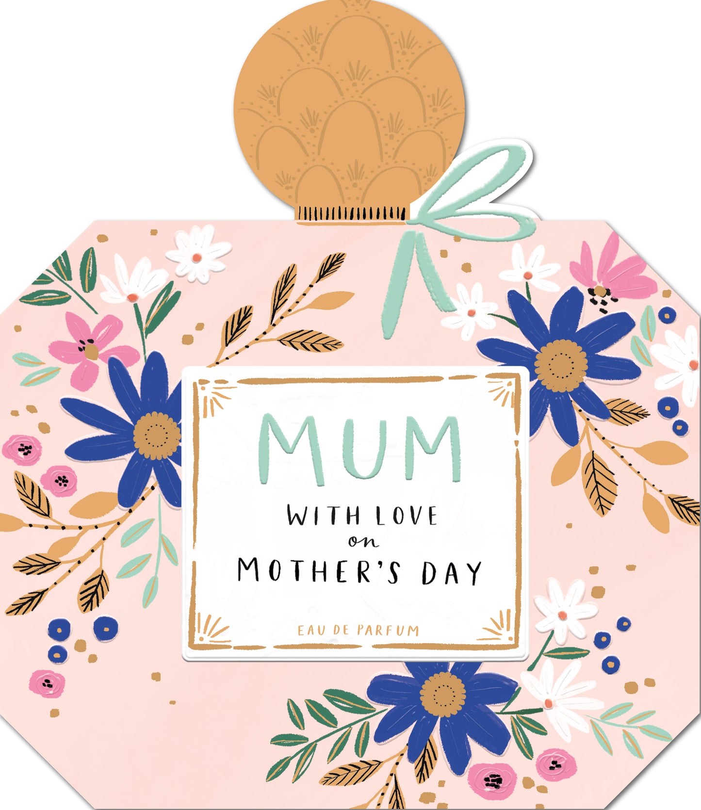 Hand Finished Greeting Cards Mum  Carlton Core Line