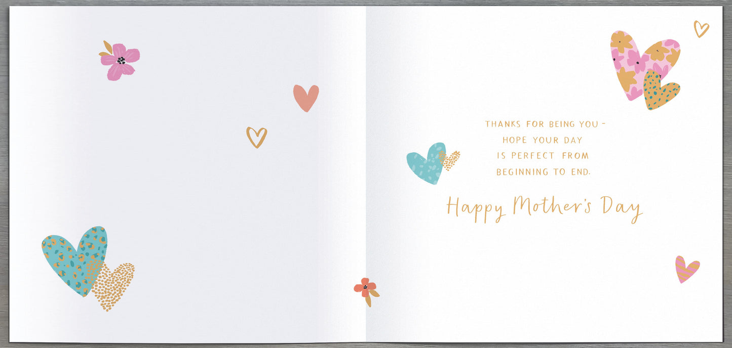 Hand Finished Greeting Cards Mum  Carlton Core Line