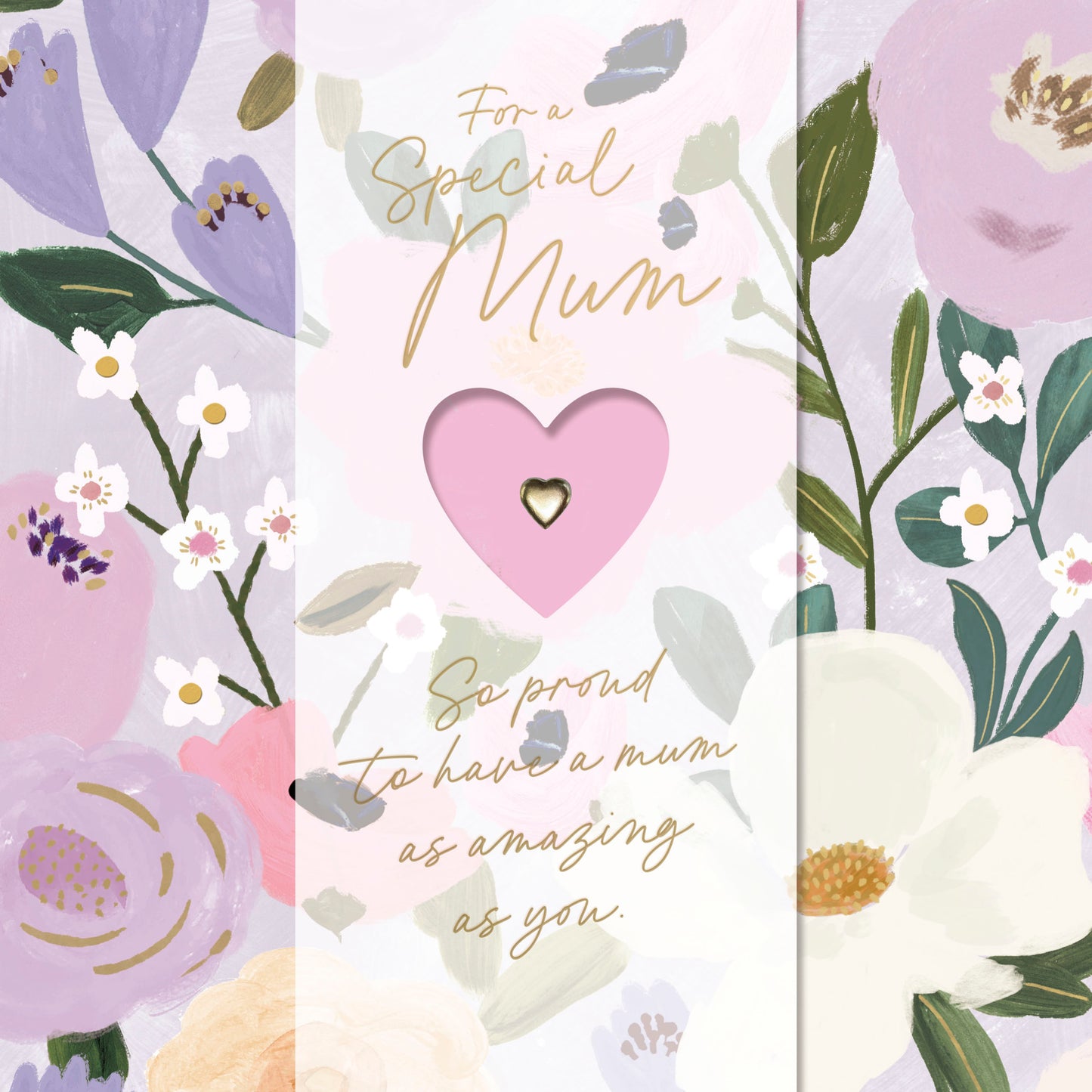 Hand Finished Greeting Cards Mum  Gibson Core Line