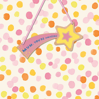 Hand Finished Greeting Cards Mum  Carlton Core Line