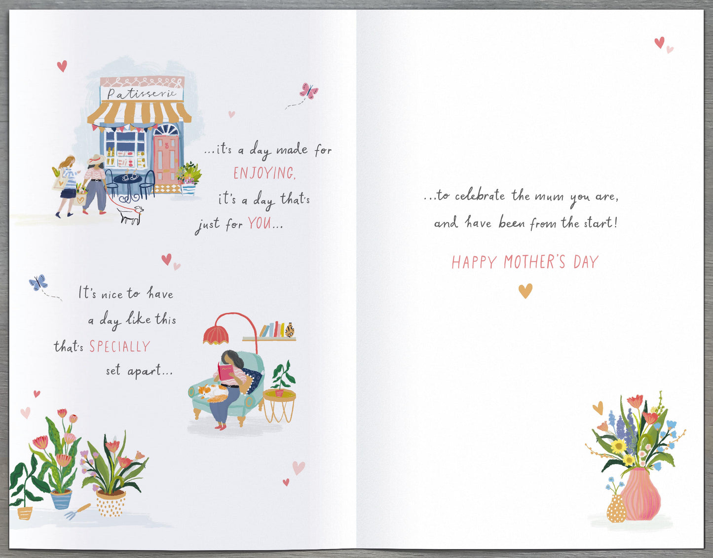 Hand Finished Greeting Cards Mum  Gibson Core Line