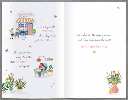Hand Finished Greeting Cards Mum  Gibson Core Line