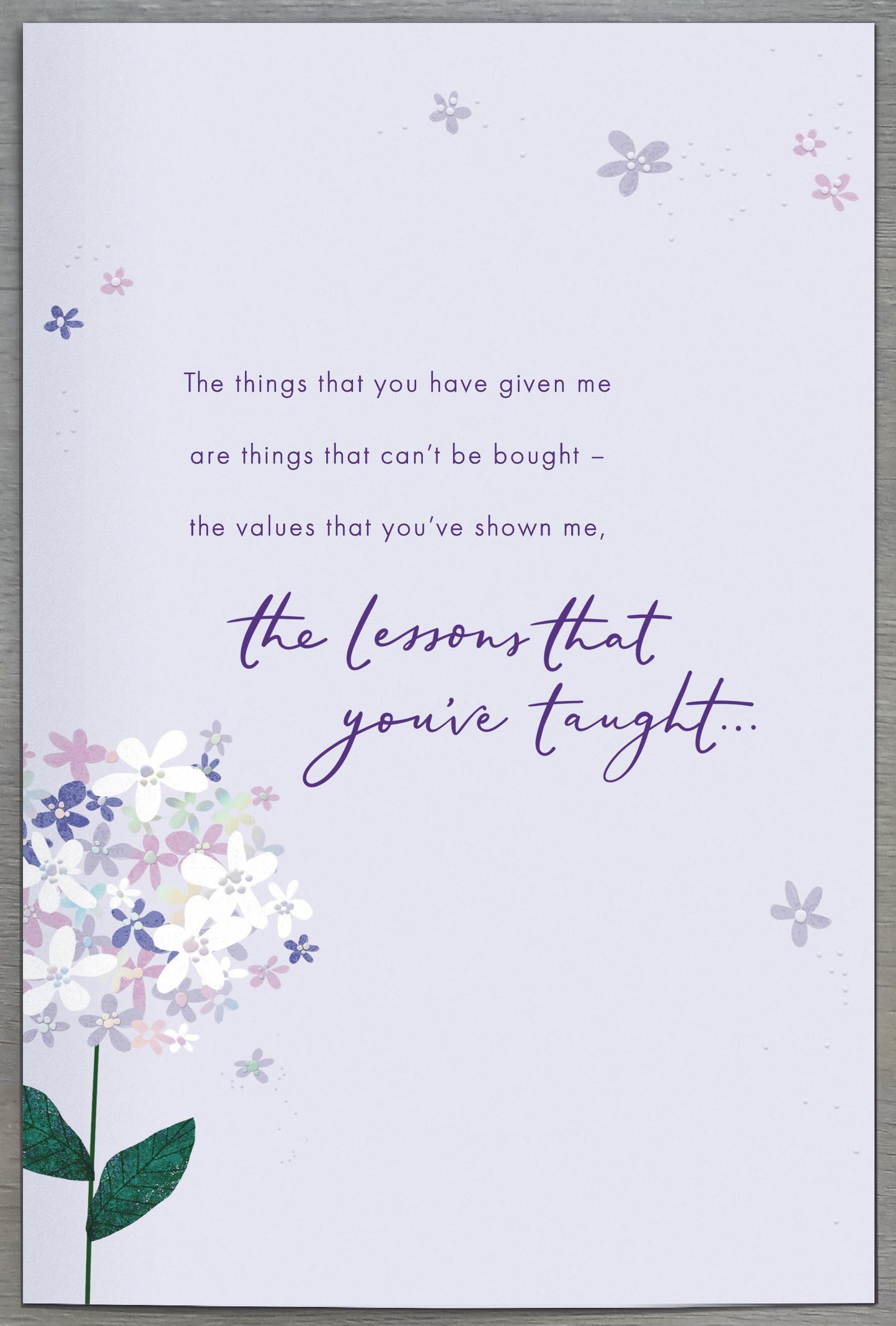Hand Crafted Greeting Cards Mum  Gibson Core Line