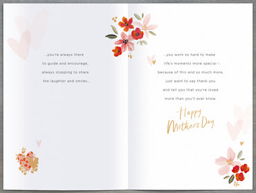 Hand Finished Greeting Cards Mum  Gibson Core Line