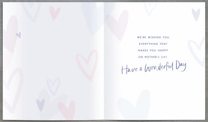 Standard Greeting Cards Mum From Both  Carlton Core Line