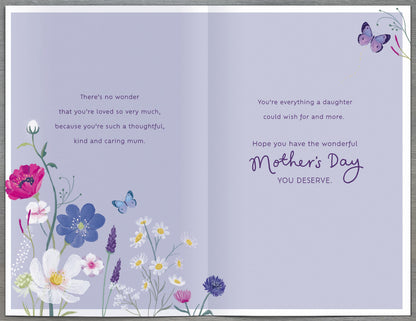 Standard Greeting Cards Mum From Daughter  Gibson Core Line