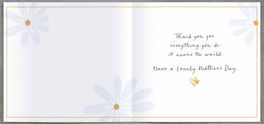 Standard Greeting Cards Mum From Daughter  Carlton Core Line