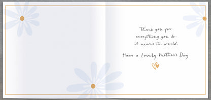 Standard Greeting Cards Mum From Daughter  Carlton Core Line