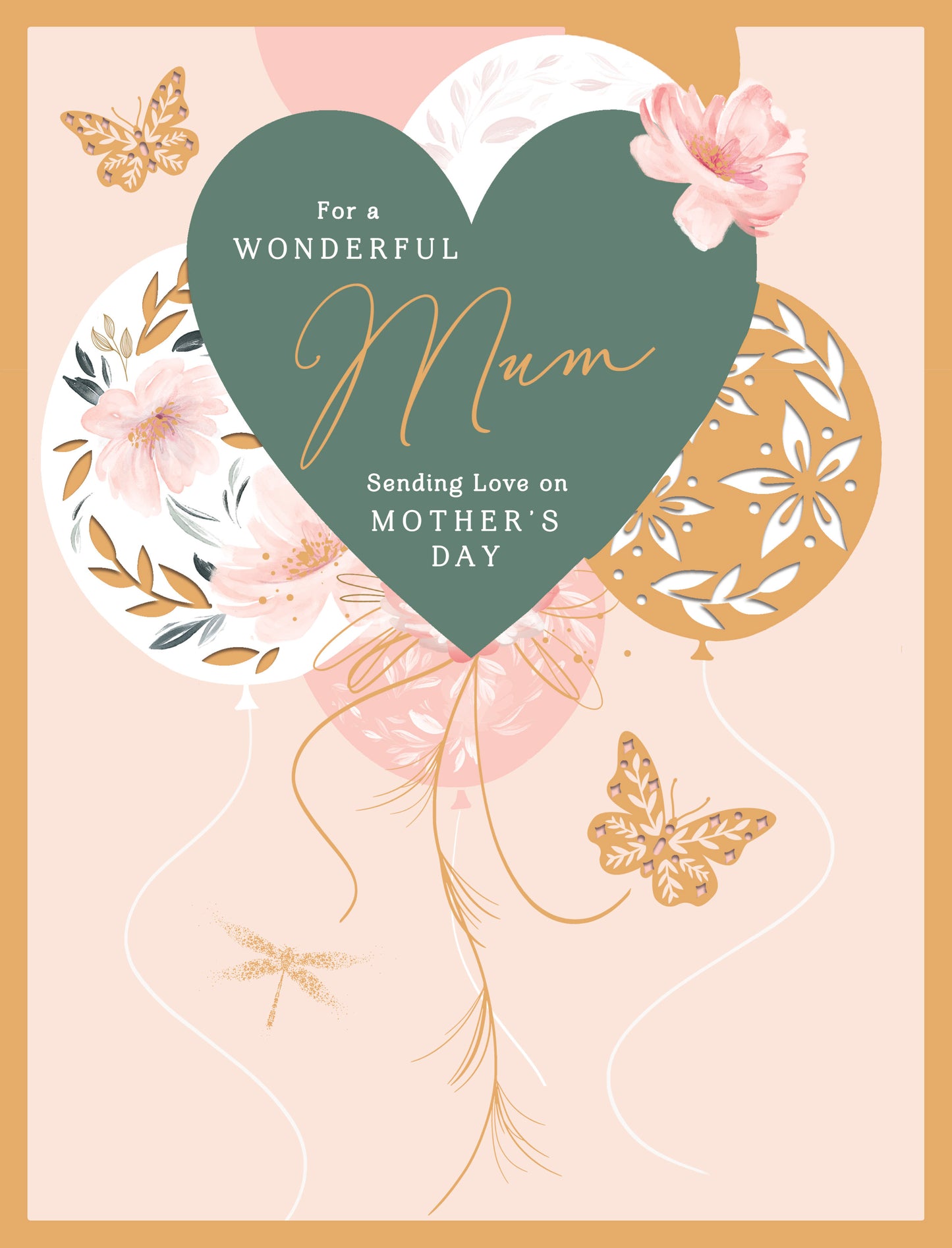 Hand Finished Greeting Cards Mum  Gibson Core Line