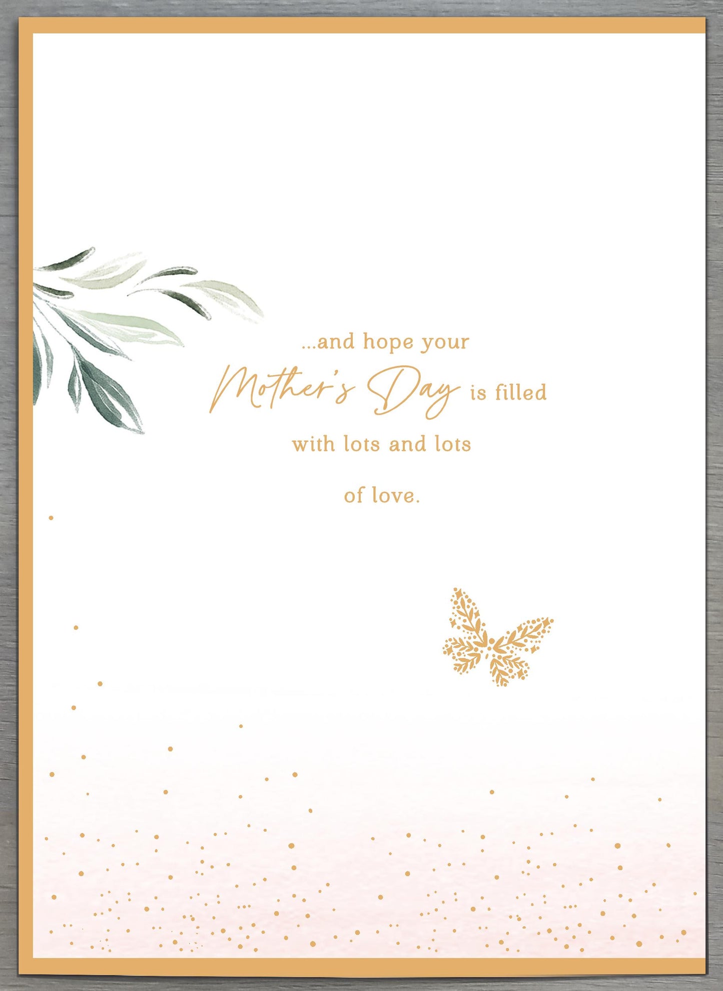 Hand Finished Greeting Cards Mum  Gibson Core Line