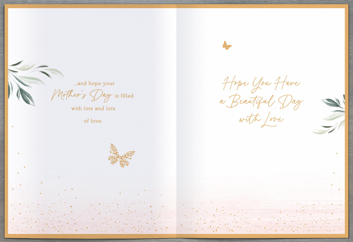 Hand Finished Greeting Cards Mum  Gibson Core Line