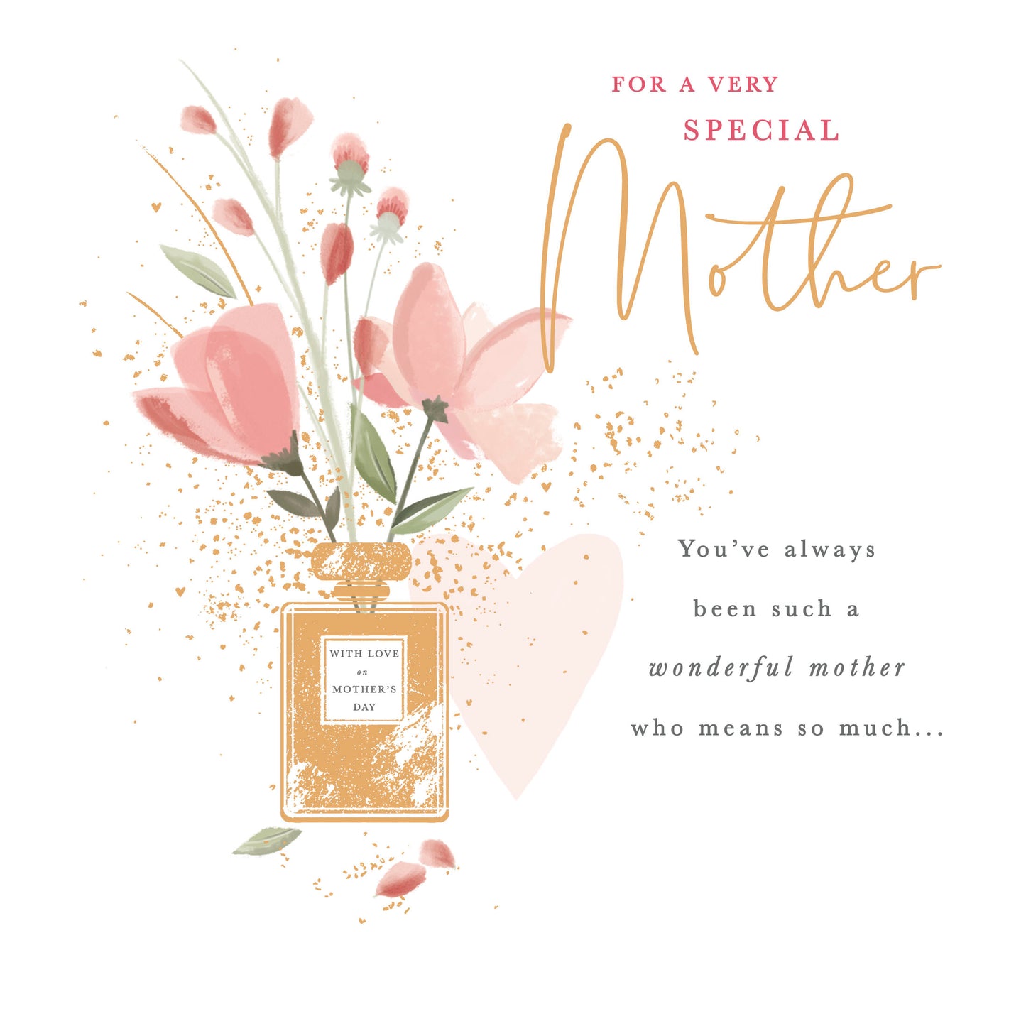 Hand Finished Greeting Cards Mother  Carlton Core Line