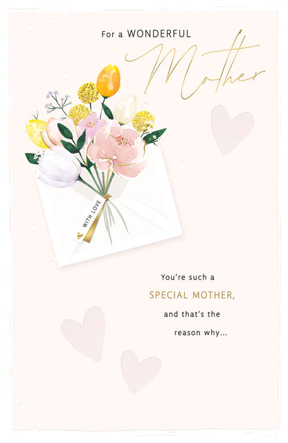Hand Finished Greeting Cards Mother  Gibson Core Line