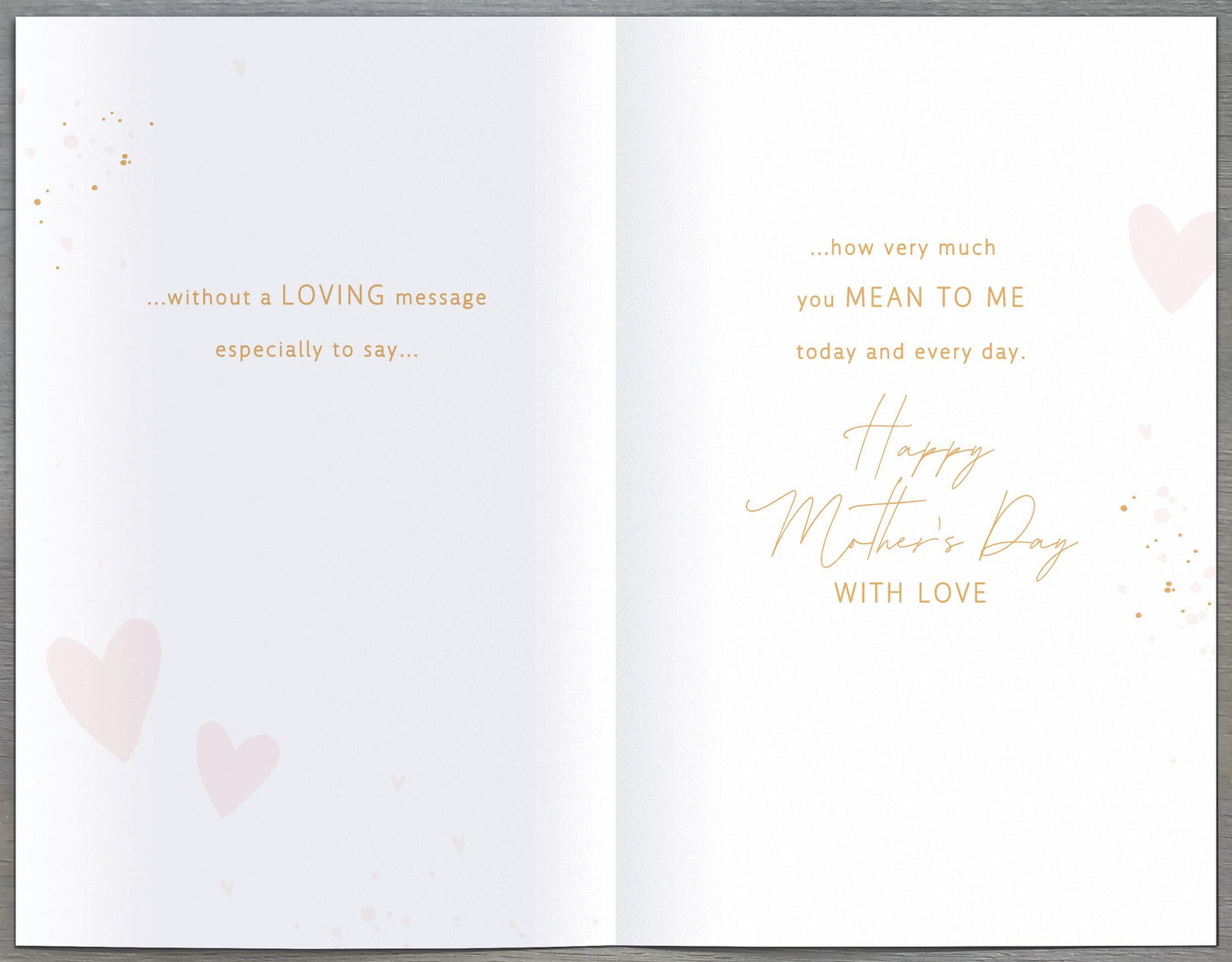 Hand Finished Greeting Cards Mother  Gibson Core Line