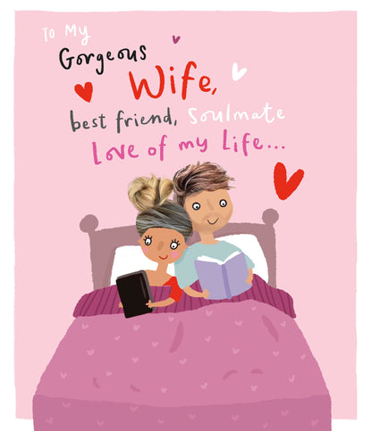 Standard Greeting Cards Wife Hum Sazzle