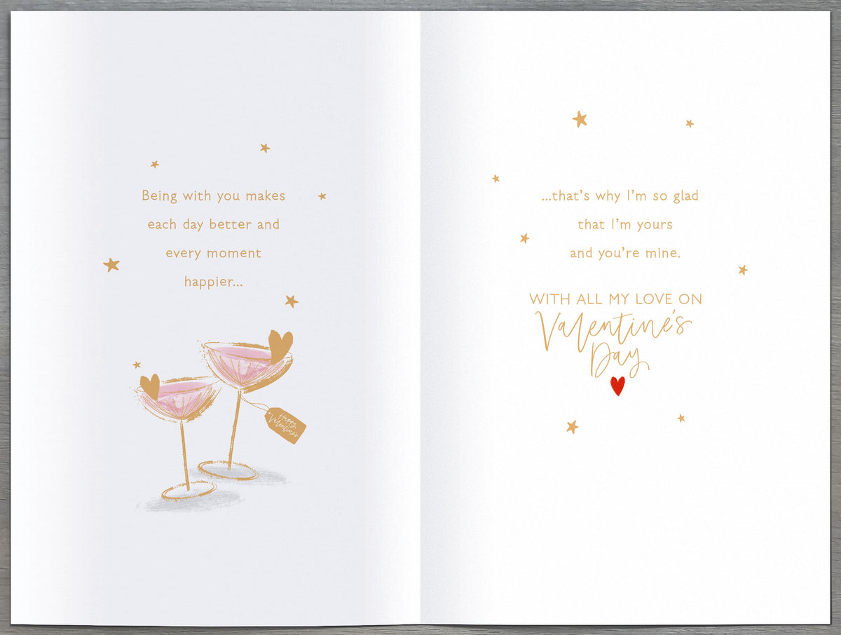Hand Finished Greeting Cards General Wish  Carlton Core Line