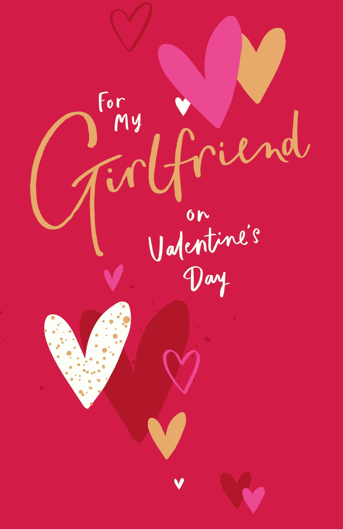 Standard Greeting Cards Girlfriend  Carlton Core Line