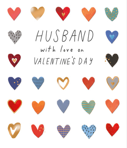 Standard Greeting Cards Husband  Carlton Core Line